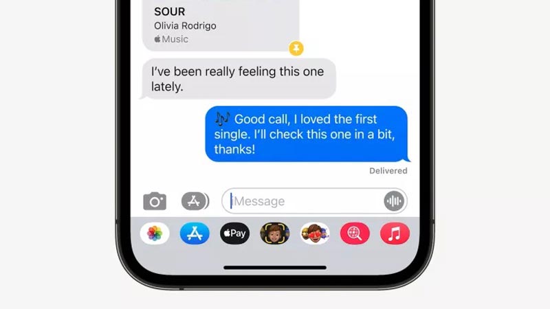 Messages در iOS 15
