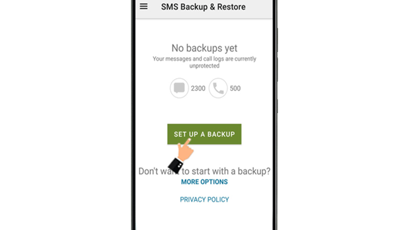 برنامه SMS Backup & Restore