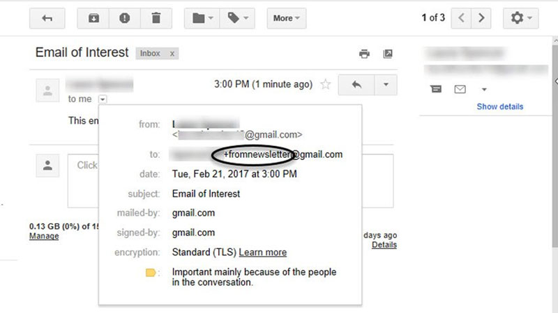 ساخت حساب کاربری مستعار در Gmail