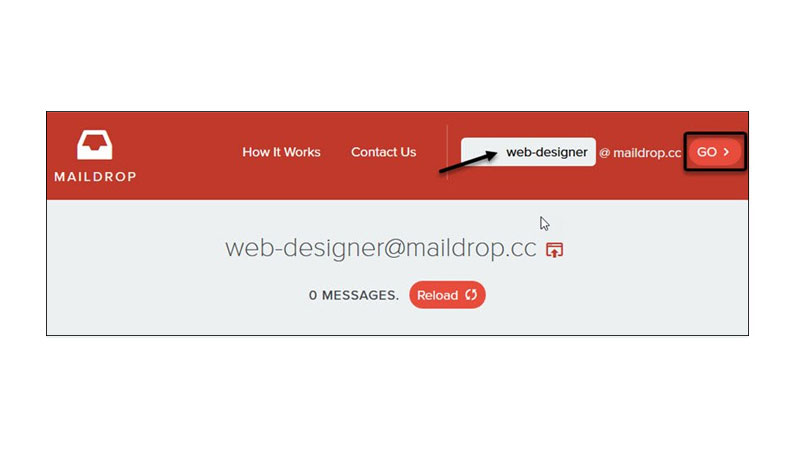 ساخت ایمیل موقت سریع با MailDrop