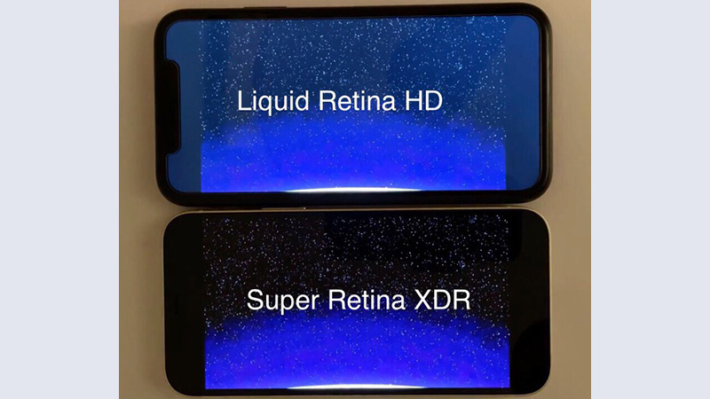 مقایسه liquid retina HD با Super Retina XDR