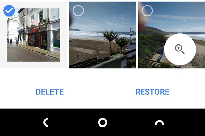ریکاوری عکس های حذف شده در Google Photos