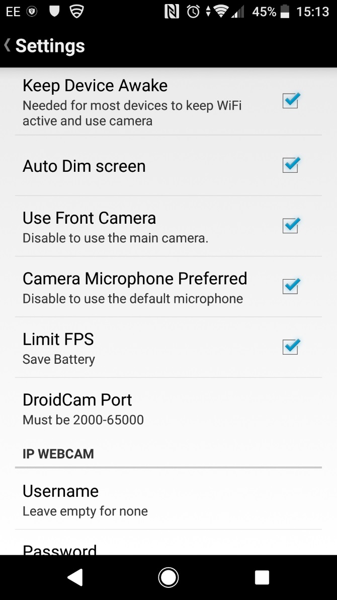 استفاده از DroidCam برای تبدیل گوشی به وبکم - 1