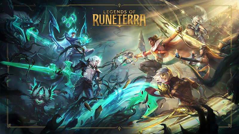 بهترین بازی های اندروید بازی Legends of Runeterra