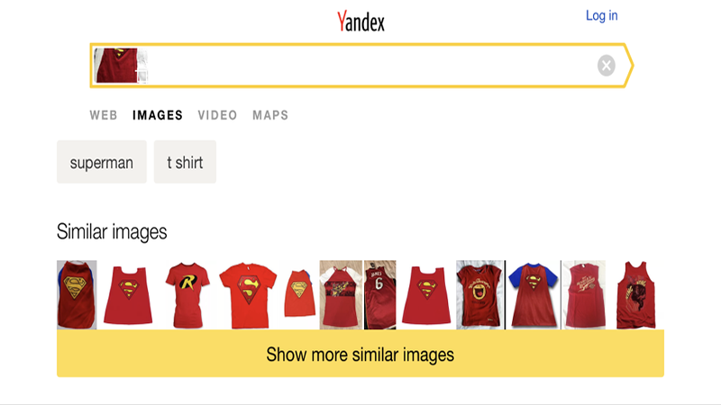 جستجوی معکوس تصاویر در یاندکس 