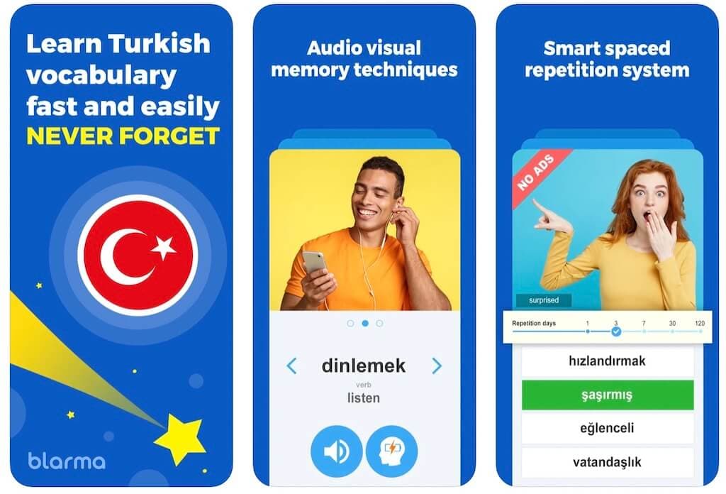 اپلیکیشن بلارما – Blarma برای یادگیری ترکی استانبولی