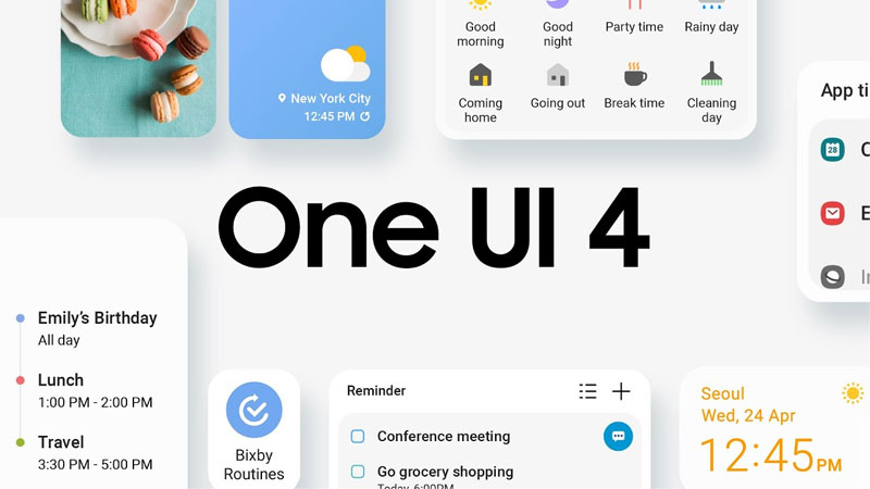 نسخه بتای One UI 4 برای گلکسی S10 و گلکسی نوت 20 منتشر شد