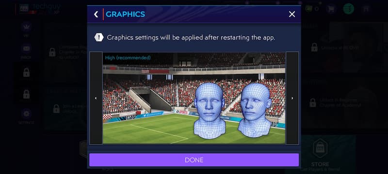 اجرای بازی FIFA Mobile روی شیائومی 11T پرو