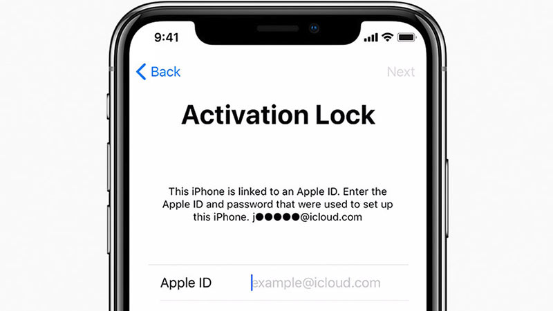 Activation Lock گوشی ایفون
