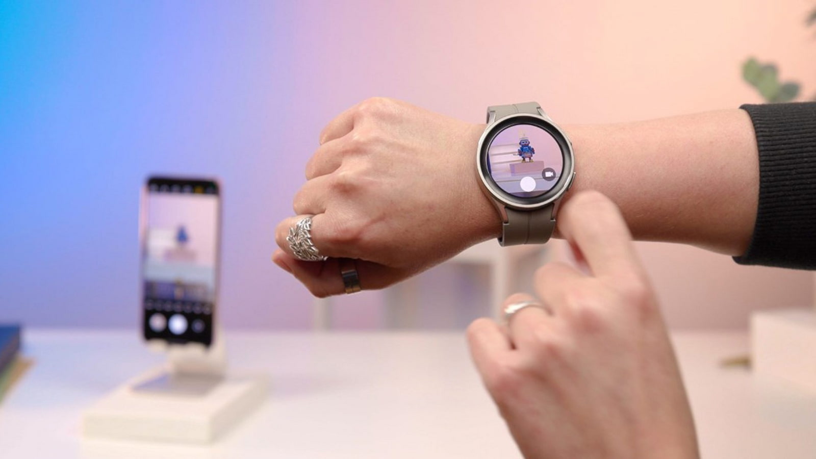 عکس گرفتن با ساعت هوشمند سامسونگ ممکن است؟