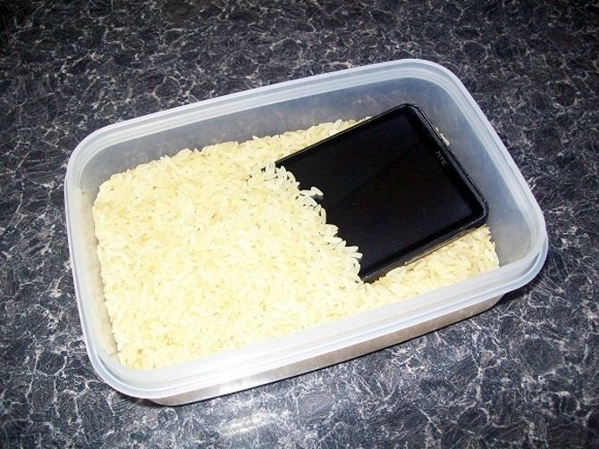 خشک کردن با ظرف برنج