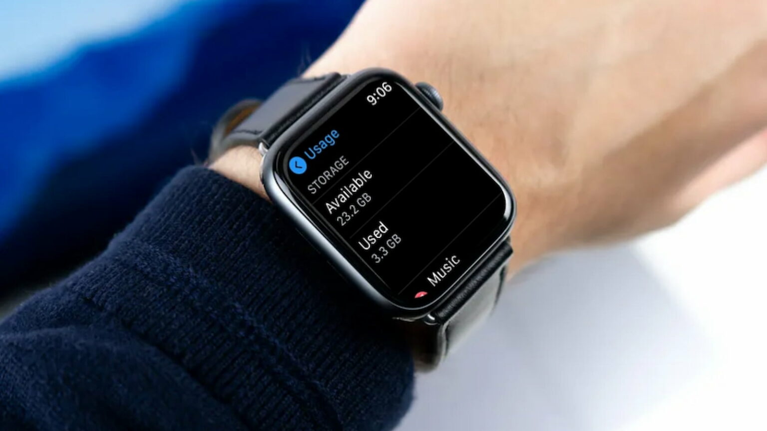 apple watch storage usage 1536x864 - حل آپدیت نشدن اپل واچ