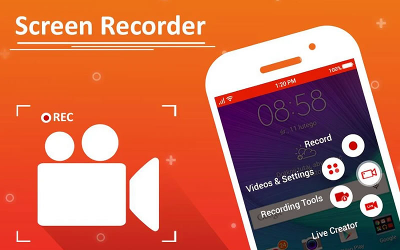 ضبط اسکرین رکورد در گوشی های اندرویدی