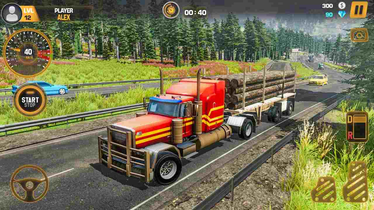 بازی Truck simulator USA