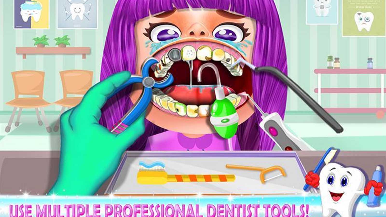 crazy dentist salon game