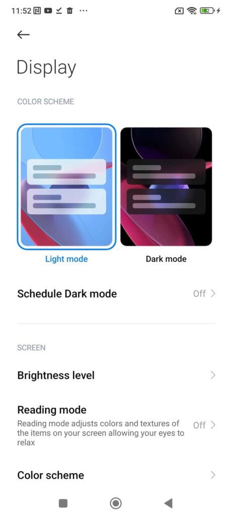 poco f4 LightMode