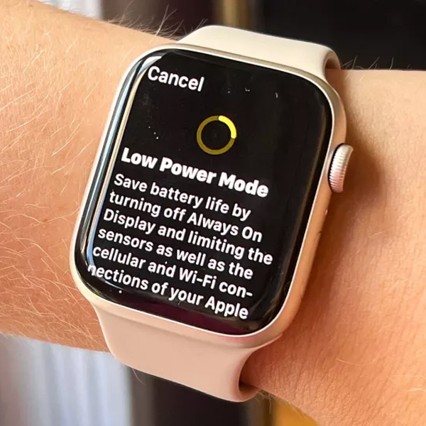 Apple Watch 8'de Düşük Güç Modu