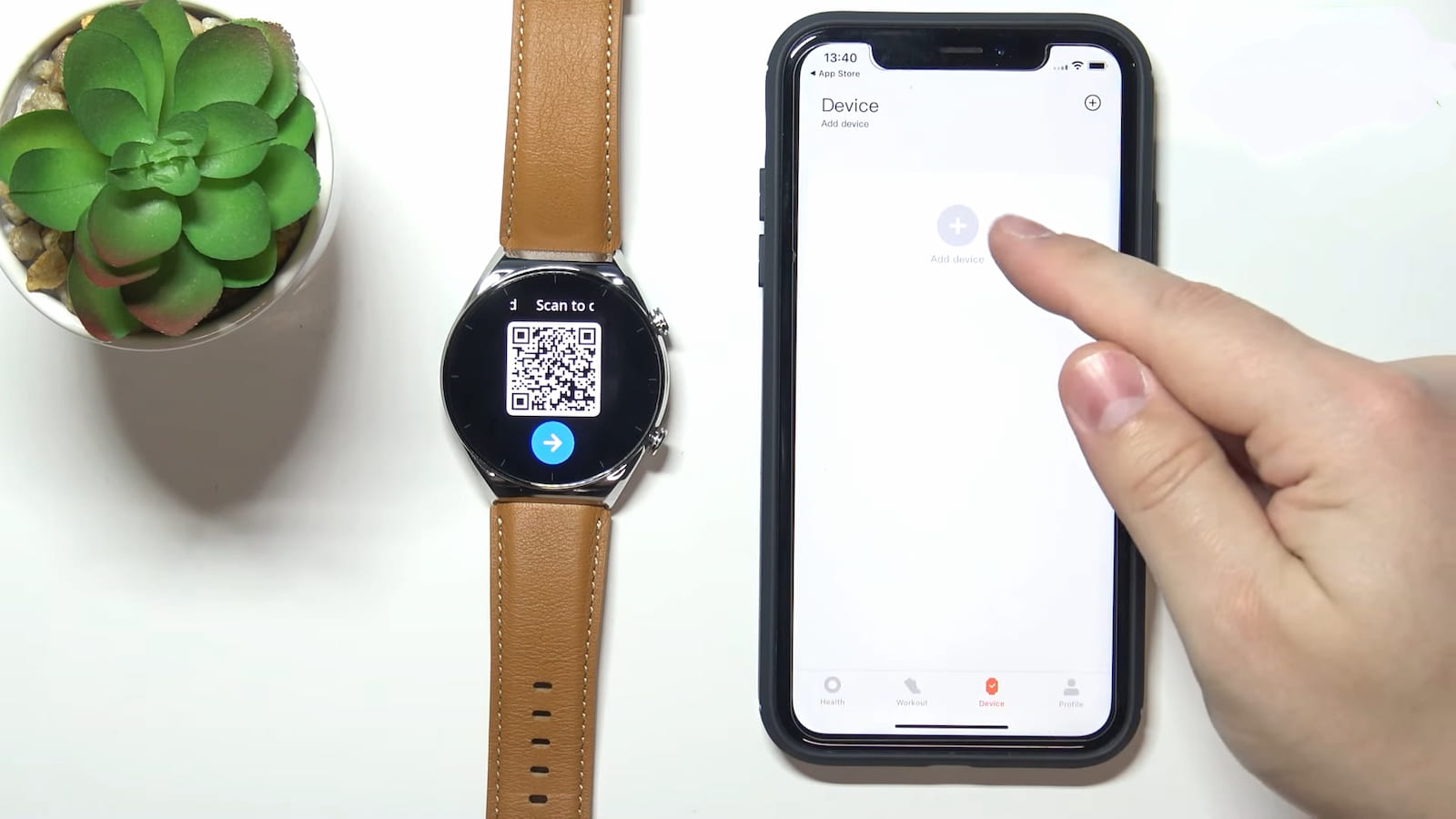 اتصال ساعت شیائومی به گوشی اپل