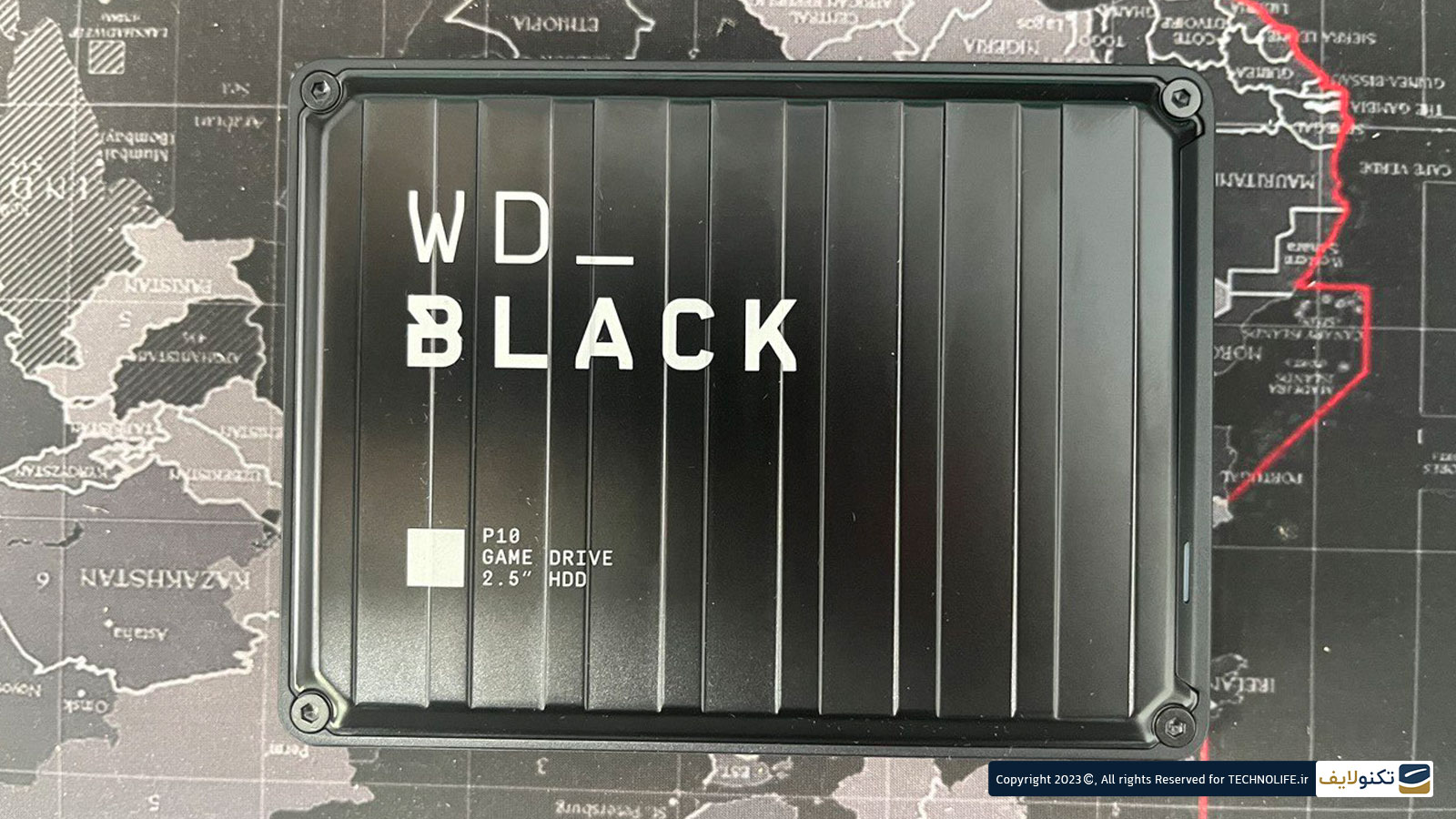 هارد اکسترنال وسترن دیجیتال western digital wd black p10 game drive 5tb
