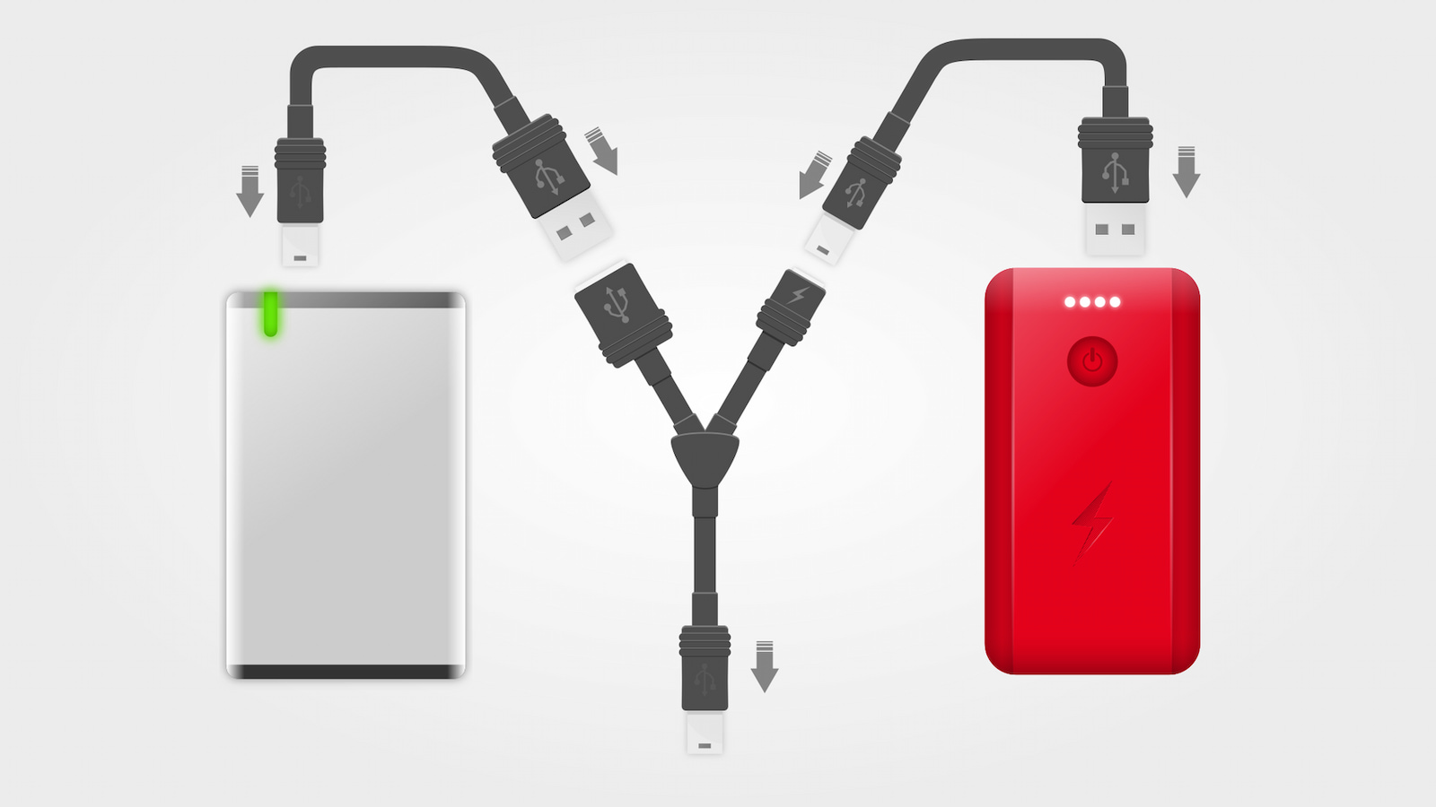 Menghubungkan hard drive eksternal ke ponsel Xiaomi