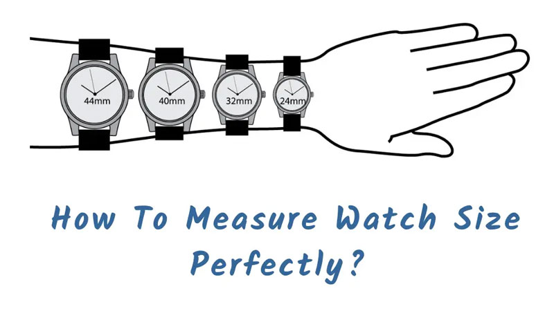 تشخیص سایز مناسب ساعت مچی