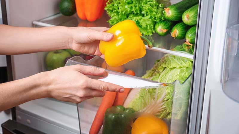 اهمیت اندازه کشوی میوه در یخچال یا crisper