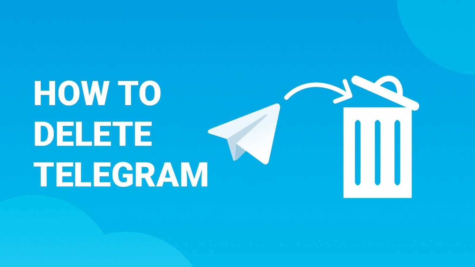 آموزش دیلیت اکانت تلگرام در کمتر از 3 دقیقه