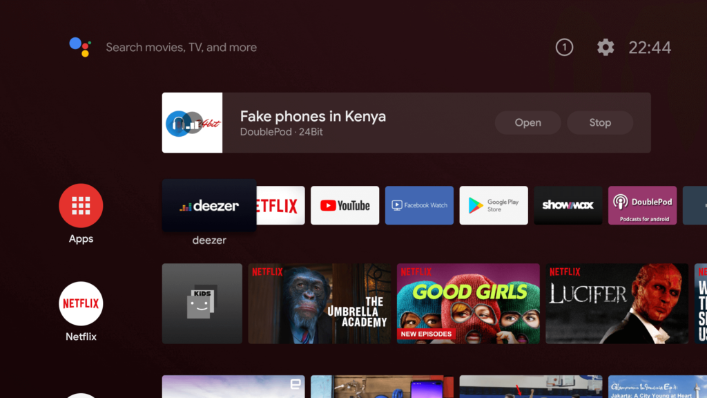Android TV 13 Screenshot