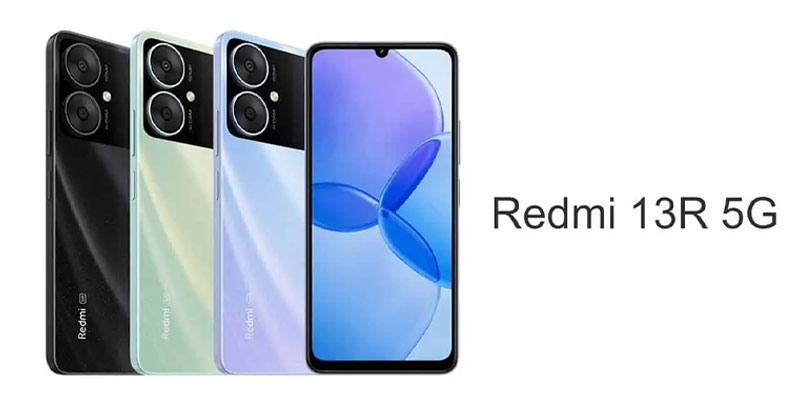 شیائومی گوشی Redmi 13R 5G را با مجموعه‌ای از مشخصات آشنا معرفی کرد
